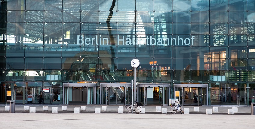 Hauptbahnhof Deutsche Bahn Berlin Bundesland Berlin