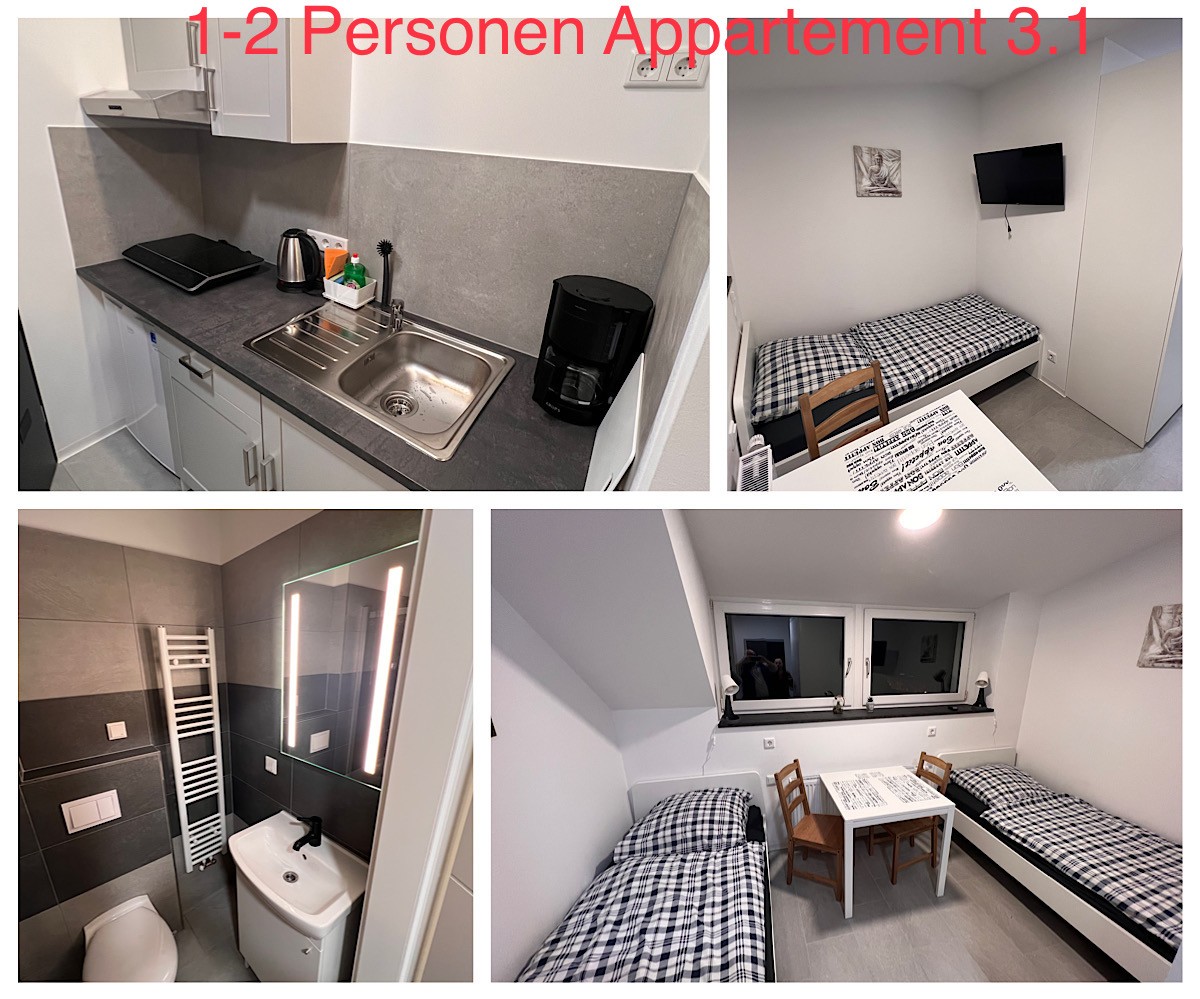 Apartment Monteur-Appartements für 1-6 Personen in Remscheid Sven Arndt 42853 16853756616474caad01db0