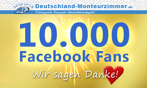 10.000 Facebook-Fans - Vielen Dank!