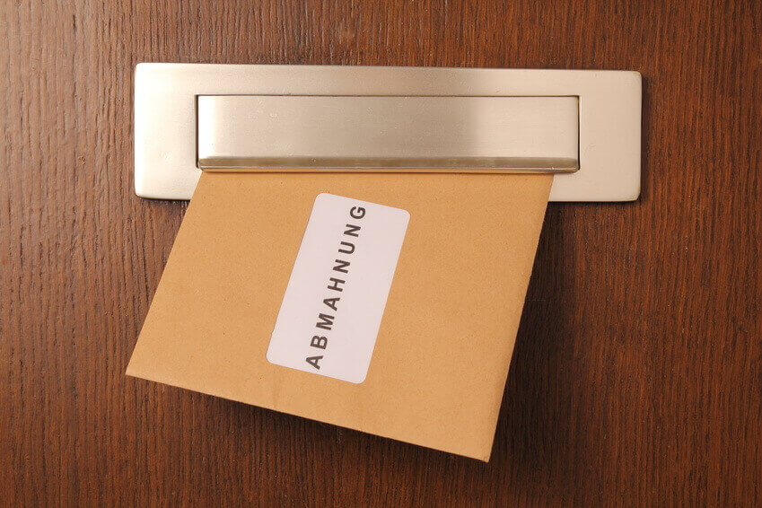 Abmahnung Vermieter wegen Gäste WLAN Brief im Briefkasten