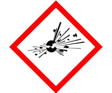 Symbol Explosiv