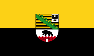 Wappen mittel Sachsen Bundesland Monteurzimmer Sachsen